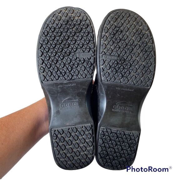 Abeo Ellie Clog Blue Zig Zag Size 10 N - Picture 8 of 10